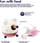 Интерактивна играчка за мачки Petstages Hunt N Swat Treat Tumbler, со грицки, шарена