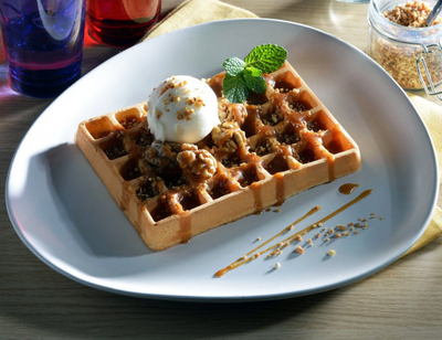Pjata waffle Tefal XA730810 OptiGrill, pajisje belge, jo-ngjitëse, e zezë