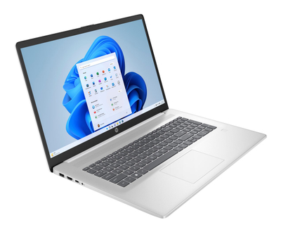 Laptop HP 17 cp3216nw, 17.3" Full HD, Ryzen 7 7730U, 16GB RAM, ngjyrë argjendi