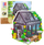 Lodër blloqe ndërtimi Mini Greenhouse, 588 copa, shumëngjyrëshe