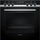 Set furrë dhe pianurë elektrike Siemens PQ521KB10 IQ500 HE578BBS0, me pastrim pirolize, pianurë qeramike, inox i zi