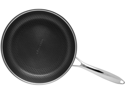Tigan sauté Kohersen Black Cube 71110, 26 cm, 3.6 L, për induksion, i argjendtë