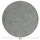 Pllake tavolineje rrethore HomeMarkt HM5842.32, HPL, 70 cm, ngjyrë çimento