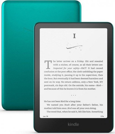 Lexues elektronik Amazon Kindle Paperwhite Signature Edition 2024, ekran 7", USB‑C, jeshile Metallic Jade