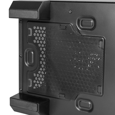 Kutia PC Modecom Oberon Pro Glass, mid tower, panel xhami, e zezë
