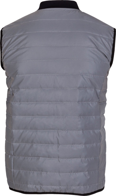 Jelek sportiv Joma R-Night, i mbushur, reflektues, gri