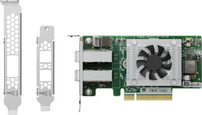 Kartë zgjeruese QNAP, PCIe Gen3 x8, Dual Port SAS, e zezë