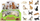 Figurina lodër MEGA CREATIVE Domestic Animals Kitten Mix, kotele, plastike, shumëngjyrëshe
