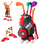 Set golf për fëmijë Swede Splash Basketball, me shkopinj dhe topa, për lojë në natyrë, shumëngjyrësh