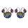 Disney Minnie Mouse Детски Обетки, Сребро 925, Мултибоја