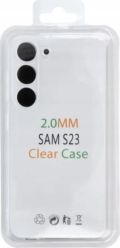 Mbështjellëse e tejdukshme për telefon Samsung Galaxy A36 5G, 2 mm, me mbrojtje kamere, transparente