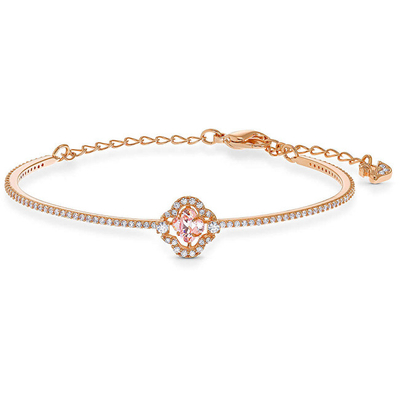 Byzylyk për femra Swarovski, ari rozë