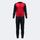 Trening për kalamaj JOMA Lider Tracksuit Children, me fleece, i kuq e zi