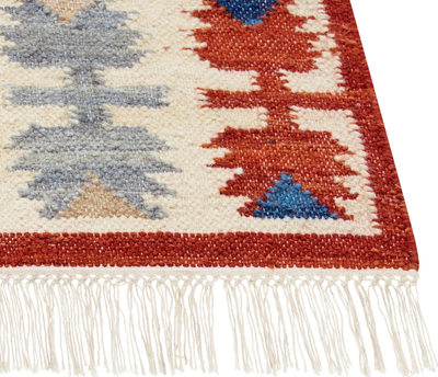Tapet leshi VANASHEN Wool Kilim, 80 x 150 cm, shumëngjyrësh