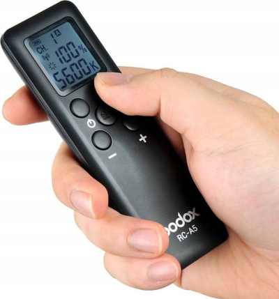 Dritë video LED Godox LEDP260C, 30W, 3300K-5600K, e zezë