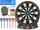 Tabelë elektronike darts Leantoys WJ100, 43x38cm, ekran LCD, shumëngjyrëshe