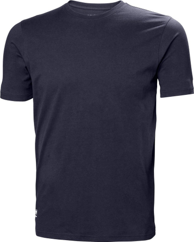 Bluzë pune Helly Hansen Workwear Manchester, pambuk 100%, blu e errët