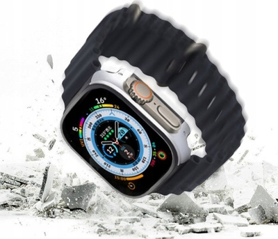 Kuti mbrojtëse COTECi Blade për Apple Watch Ultra, 49mm, polikarbonat, ngjyrë argjendi