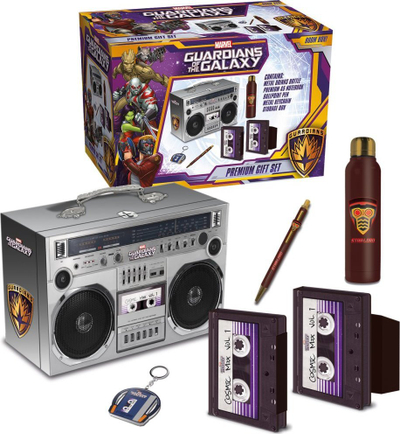 Сет подарок Marvel Guardians of the Galaxy Starlord Boom Box, премиум, шарен