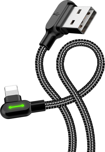 Kabllo USB Mcdodo MDD43, USB A në Lightning, 1.8 m, e zezë