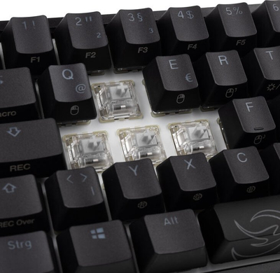 Tastierë gaming Ducky One 2 Pro Mini, mekanike Cherry MX Silver, RGB, e zezë