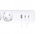 Shirit rryme Xiaomi Power Strip BHR07UKEU, 20W, 3 porta 2C1A, i bardhë