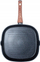 Tigan grill Black&amp;Wood Granite, 28x28 cm, katror, i zi me efekt druri