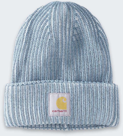 Капа Carhartt плетена beanie, за жени, една големина, светло сина