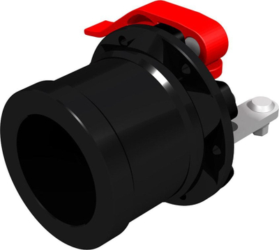 Adapter volant Ascher-Racing SQR, bolt circle 70 mm, metalik, i zi