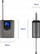 Mikrofon wireless UHF K8, sistem dore, marrës i vogël portativ 6.35mm, rreze 50m, ngjyrë e zezë