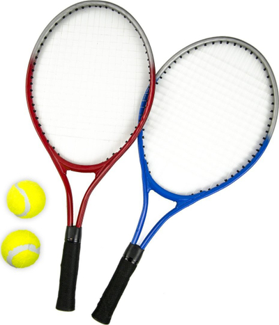 Set mini tenis MASTER Master Set, rrjetë 3.7 m, 2 raketa alumini, shumëngjyrësh