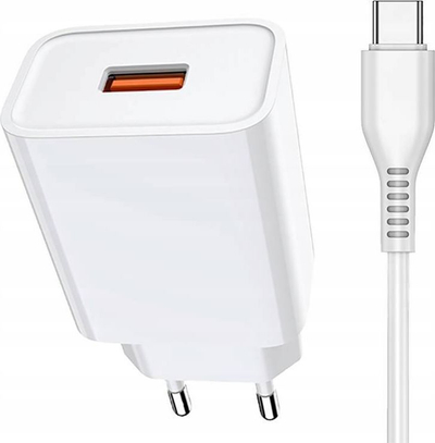 Karikues muri Jellico C7, 22.5W, QC3.0 USB me kabllo USB C, i bardhë