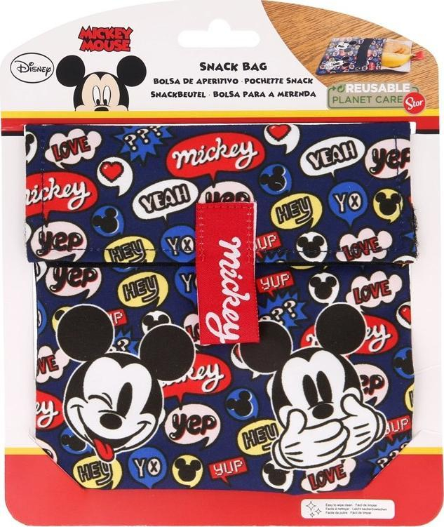 Çantë dreke Mickey Mouse, e ripërdorshme, me izolim termik, shumëngjyrëshe