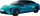 Maket veture Xiaomi SU7, 1:18, die-cast, blu Aquamarine