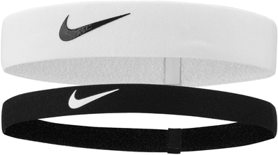 Лента за глава Nike Flex Headband 2 Pack 92800592047, сет 2 парчиња, еластична, шарена