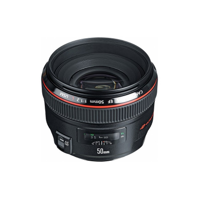 Lente Canon EF 50mm f/1.2L USM