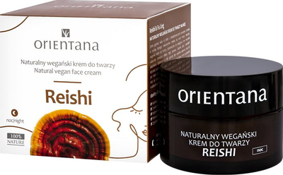 Krem nate vegan për fytyrë Orientana Reishi, 50 ml