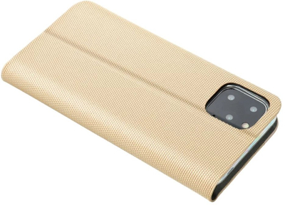 Këllëf telefoni CASE SENSITIVE Shelf për Xiaomi Redmi 15 5G, tip book, ari