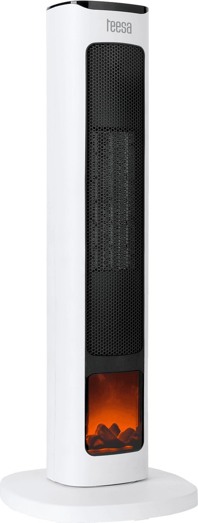 Ngrohës me ventilator Teesa TSA8052, qeramik, 2000W, i bardhë