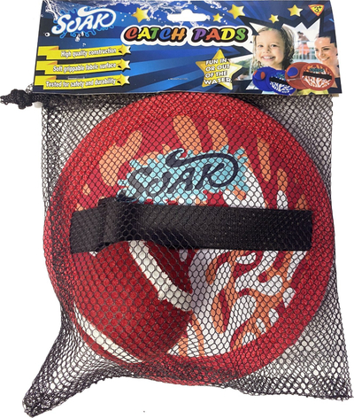 Сет игра за фаќање топче Solex Catch Ball AN-0510R, за деца 3+, црвен