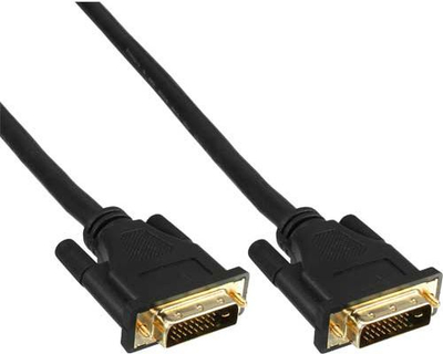 Kabllo DVI D InLine 17787P, Dual Link 24+1, 7.5m, i zi