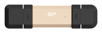 USB флеш Silicon Power DS72, 500GB, златна