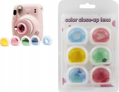 Set filtre efekti LOVEINSTANT për Fujifilm Instax Mini 12, 6 në 1, me ngjyra nga të gjitha