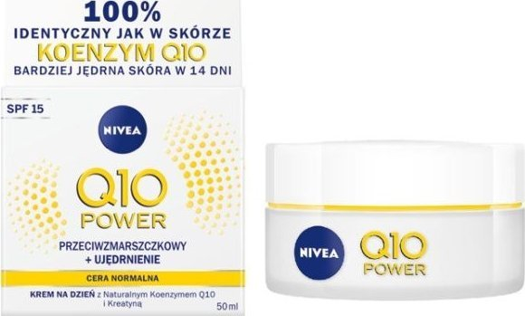 Krem për rrudha Nivea Q10 Plus Anti-wrinkle, 50ml, i bardhë