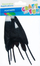 Pendë dekorative Craft with Fun, 10-15cm, 6 copë, të zeza dhe argjendi