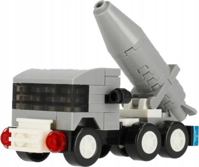 Blloqe ndërtimi AlleBLOX Military, 67 copë, set ushtarak, shumëngjyrëshe