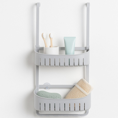Raft dushi Bathroom Solutions BAWA, pa shpim, 69 x 29 x 10 cm, gri