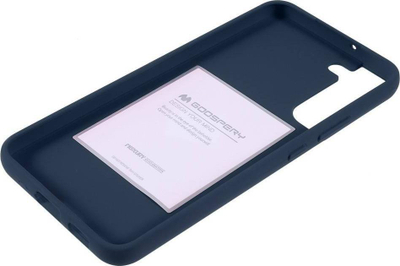 Mbrojtëse telefoni Mercury Soft Feeling për Samsung S22 Plus, TPU, Soft Touch, blu navy