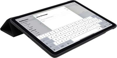 Mbrojtëse FIXED Padcover me mbështetëse për Apple iPad (2018) / iPad (2017) / Air, Sleep & Wake, e zezë
