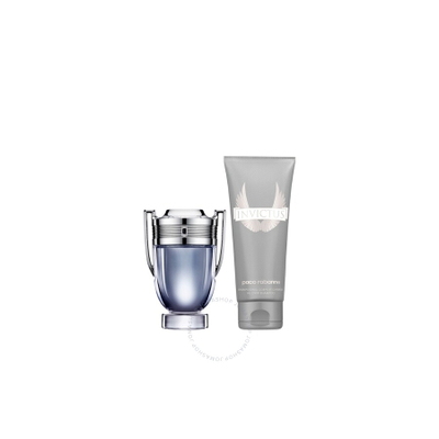 Set Eau De Toilette Paco Rabanne, Invictus 100 ml + Xhel dushi 100 ml
